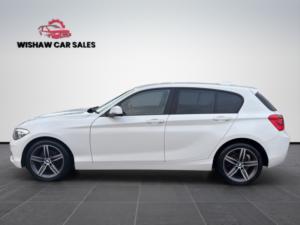 2015 BMW 1 Series 1.5 118i Sport 5-Door in White — image 4