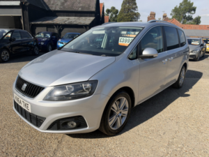 2014 SEAT Alhambra 2.0 Tdi Ecomotive Cr Se in Silver — image 3