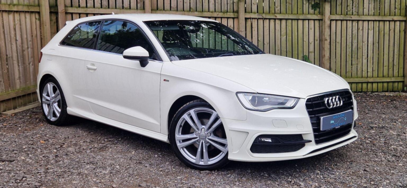 2012 Audi A3 2.0 Tdi S Line Euro 5 (s/s) 3dr in White — image 1