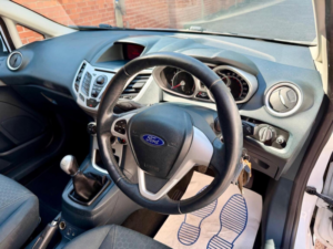 2012 Ford Fiesta 1.25 Zetec 3dr in White — image 6