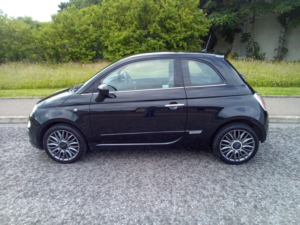 2015 Fiat 500 500 1.2 69hp Lounge 2015 in Black — image 5