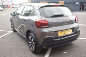 2019 Citroen C3 1.2 Puretech Feel Euro 6 (s/s) 5dr in Grey — image 5