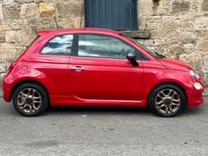 2017 Fiat 500 0.9 Twinair S Hatchback 3dr Petrol Manual Euro 6 (s/s) (85 Bhp) in Red — image 3