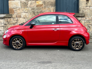 2017 Fiat 500 0.9 Twinair S Hatchback 3dr Petrol Manual Euro 6 (s/s) (85 Bhp) in Red — image 4