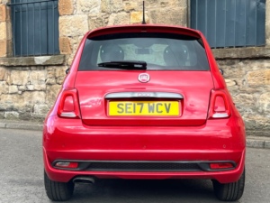 2017 Fiat 500 0.9 Twinair S Hatchback 3dr Petrol Manual Euro 6 (s/s) (85 Bhp) in Red — image 6
