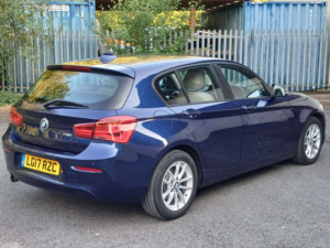 2017 BMW 1 Series 1.5 118i Se Auto 5dr in Blue — image 6