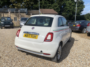 2017 Fiat 500 1.2 500 My17 1.2 69hp Lounge in White — image 3