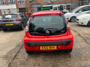 2012 Citroen C1 1.0i Vtr+ Euro 5 3dr in Red — image 6