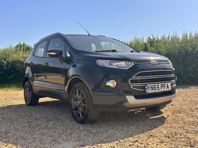2015 Ford Ecosport 1.5 Tdci Titanium 2WD Euro 6 5dr in Black — image 1