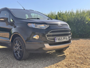 2015 Ford Ecosport 1.5 Tdci Titanium 2WD Euro 6 5dr in Black — image 3
