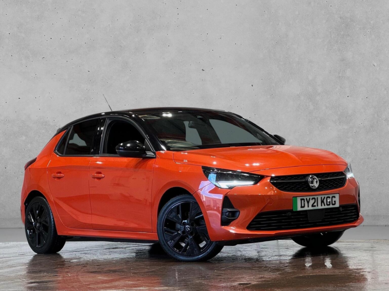 2021 Vauxhall Corsa Electric 50kwh Sri Nav Premium Auto 5dr (7.4kw Charger) in Orange — image 1