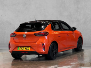 2021 Vauxhall Corsa Electric 50kwh Sri Nav Premium Auto 5dr (7.4kw Charger) in Orange — image 5