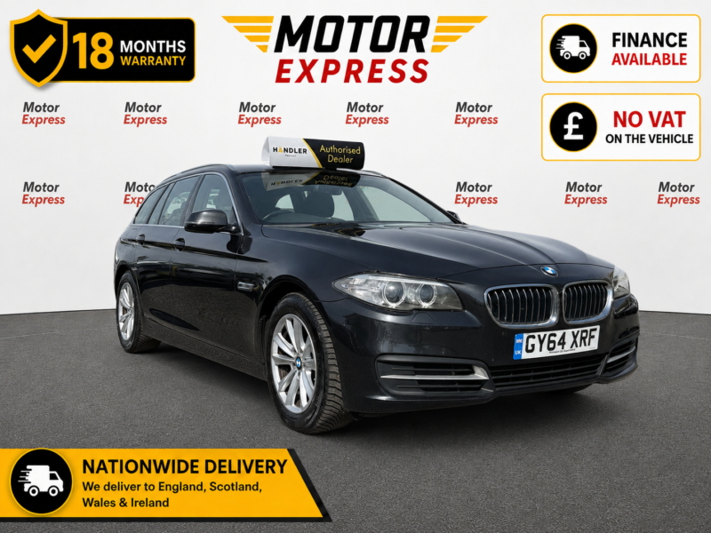 2014 BMW 5 Series 2.0 518d Se Touring in Grey — image 1