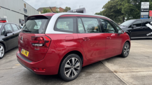 2017 Citroen Grand C4 Picasso 1.6 Bluehdi Feel Diesel Automatic Red 5dr Rareauto+7 Seater+satnav+cruise in Red — image 4