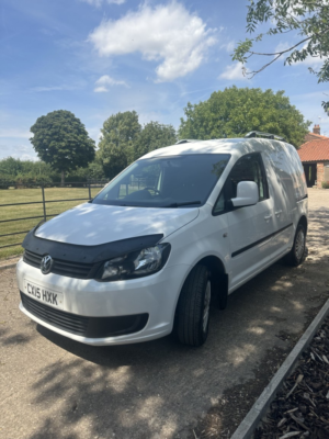 2015 Volkswagen Caddy 1.6 Tdi Bluemotion Tech C20 Trendline in White — image 3