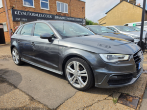 2015 Audi A3 1.4 Tfsi Cod S Line Sportback 5dr Petrol S Tronic Euro 6 (s/s) (150 Ps) in Grey — image 2