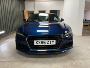 2016 Audi Tt 2.0 Tdi Ultra S Line in Blue — image 3
