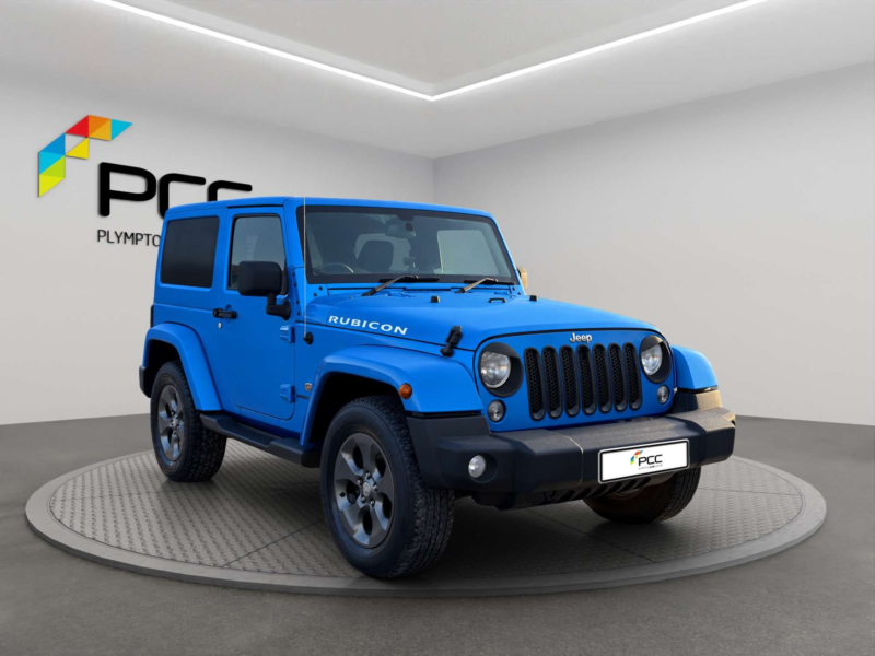 2014 Jeep Wrangler 2.8 Wrangler Overland Crd Auto 4WD 2dr in Blue — image 1