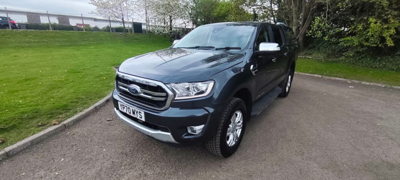 2020 Ford Ranger 2.0 Ecoblue Limited Pickup Double Cab 4dr Diesel Manual 4WD Euro 6 (s/s) (170 Ps) in Grey — image 1