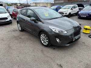 2019 Ford Fiesta 1.0t Ecoboost Titanium Auto Euro 6 (s/s) 5dr in Grey — image 2