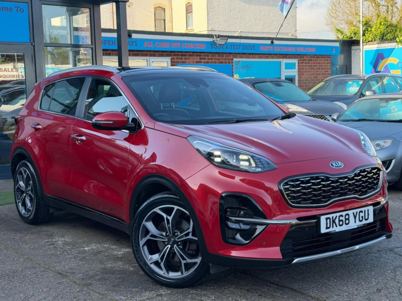 2018 Kia Sportage 1.6 Crdi Gt-Line S Dct Euro 6 (s/s) 5dr in Red — image 1