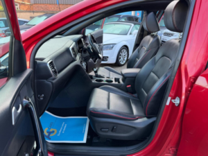 2018 Kia Sportage 1.6 Crdi Gt-Line S Dct Euro 6 (s/s) 5dr in Red — image 4