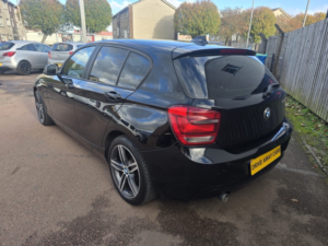 2015 BMW 1 Series 2.0 118d Sport 5-Door in Black — image 5