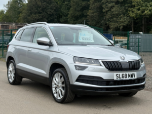 2018 Skoda Karoq 1.5 Tsi Se L SUV 5dr Petrol Manual Euro 6 (s/s) (150 Ps) in Silver — image 3