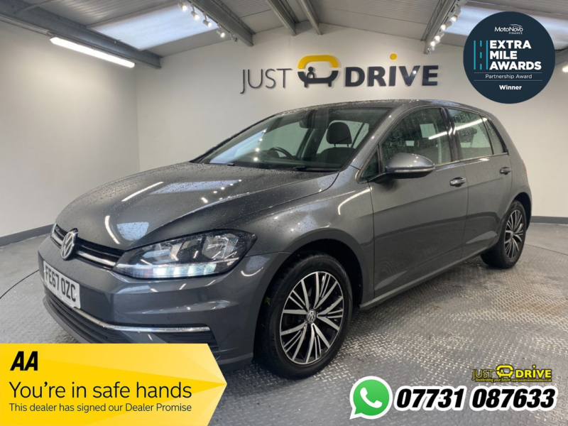 2017 Volkswagen Golf 1.4 Tsi Bluemotion Tech Se Nav Hatchback 5dr Petrol DSG Euro 6 (s/s) (125 Ps) in Grey — image 1