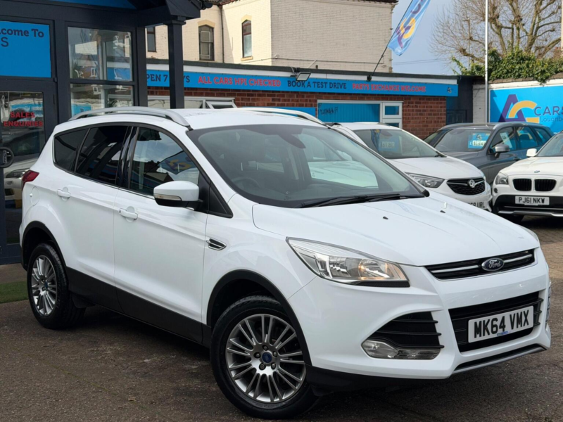 2014 Ford Kuga 2.0 Tdci Titanium 2WD Euro 5 5dr in White — image 1