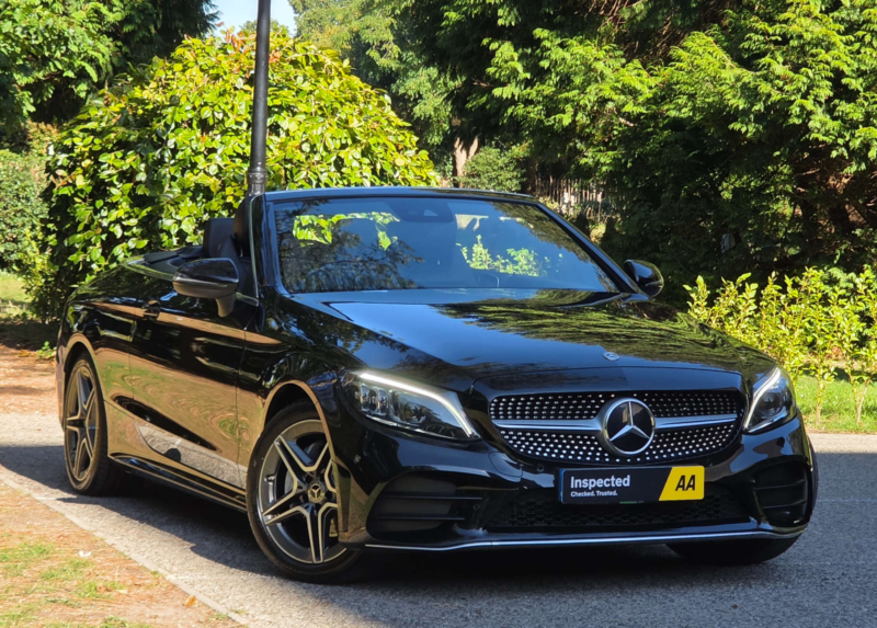 2020 Mercedes-Benz C-Class 1.5 C 200 Amg Line Premium Auto 2dr in Black — image 1