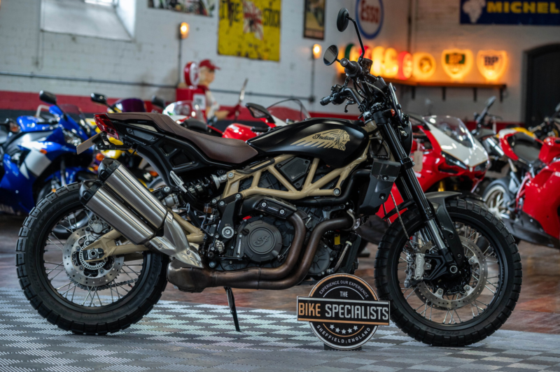 2023 Indian Ftr Rally *1 Former Keeper - Rally Model* in Black — image 1