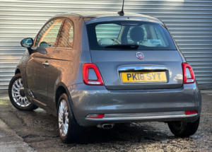 2018 Fiat 500 1.2 Lounge Euro 6 (s/s) 3dr in Grey — image 6