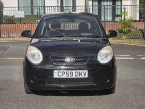 2010 Kia Picanto 1.0 1 Hatchback 5dr Petrol Manual (114 G/km, 60 Bhp) in Black — image 2