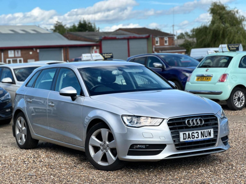 2013 Audi A3 1.4 Tfsi Sport Sportback Euro 5 (s/s) 5dr in Silver — image 1