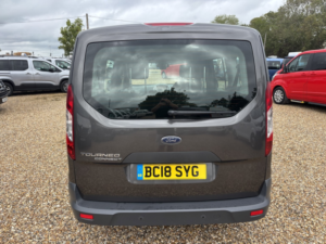 2018 Ford Grand Tourneo Connect Side Loading Ramp Switch Conversion Wav Wheelchair Accessible Vehicle 1.5 Tdci Zetec in Grey — image 3