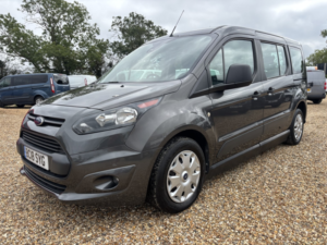 2018 Ford Grand Tourneo Connect Side Loading Ramp Switch Conversion Wav Wheelchair Accessible Vehicle 1.5 Tdci Zetec in Grey — image 5
