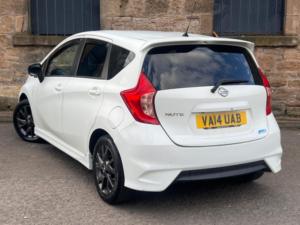 2014 Nissan Note 1.2 Dig-S Tekna Hatchback 5dr Petrol Manual Euro 5 (s/s) (98 Ps) in White — image 4