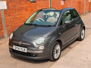 2014 Fiat 500c 1.2 Lounge Euro 6 (s/s) 2dr in Grey — image 4