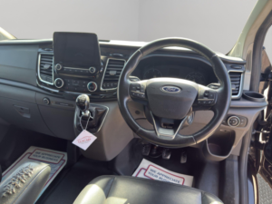 2021 Ford Transit Custom 2.0 300 Ecoblue Active L1 H1 Euro 6 (s/s) 5dr in Black — image 2