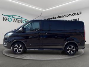2021 Ford Transit Custom 2.0 300 Ecoblue Active L1 H1 Euro 6 (s/s) 5dr in Black — image 3