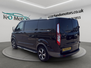 2021 Ford Transit Custom 2.0 300 Ecoblue Active L1 H1 Euro 6 (s/s) 5dr in Black — image 4