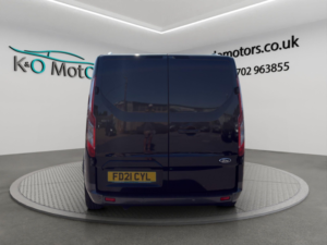 2021 Ford Transit Custom 2.0 300 Ecoblue Active L1 H1 Euro 6 (s/s) 5dr in Black — image 5