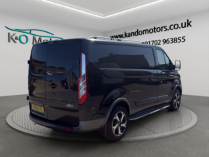 2021 Ford Transit Custom 2.0 300 Ecoblue Active L1 H1 Euro 6 (s/s) 5dr in Black — image 6