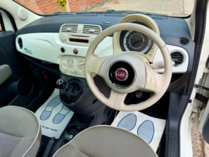 2010 Fiat 500 1.2 Lounge Euro 5 (s/s) 3dr in White — image 6