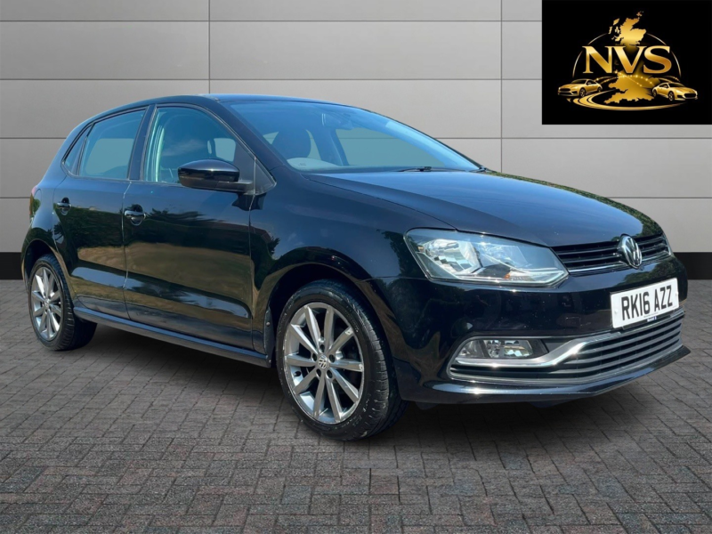 2016 Volkswagen Polo 1.2 Tsi Bluemotion Tech Se Design in Black — image 1