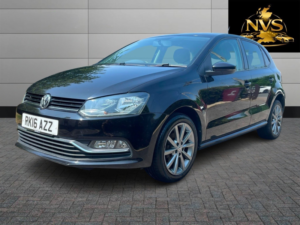 2016 Volkswagen Polo 1.2 Tsi Bluemotion Tech Se Design in Black — image 3