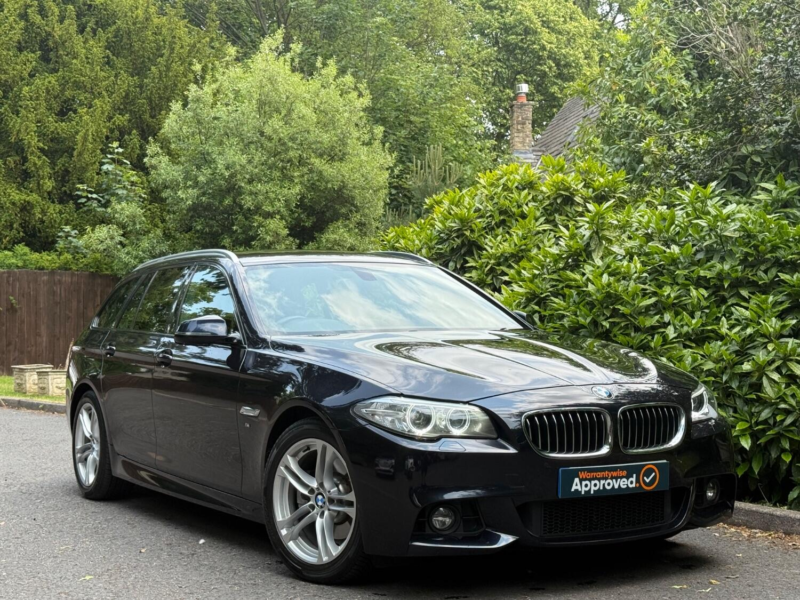 2013 BMW 5 Series 2.0 520d M Sport Touring in Black — image 1