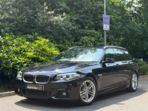 2013 BMW 5 Series 2.0 520d M Sport Touring in Black — image 3