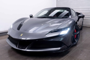 2022 Ferrari Sf90 Spider 4.0t V8 7.9kwh F1 Dct 4WD Euro 6 (s/s) 2dr in Grey — image 5